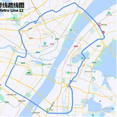 工程第一线｜绕行三镇，三次跨江！我公司为国内最长城市地铁环线助力。