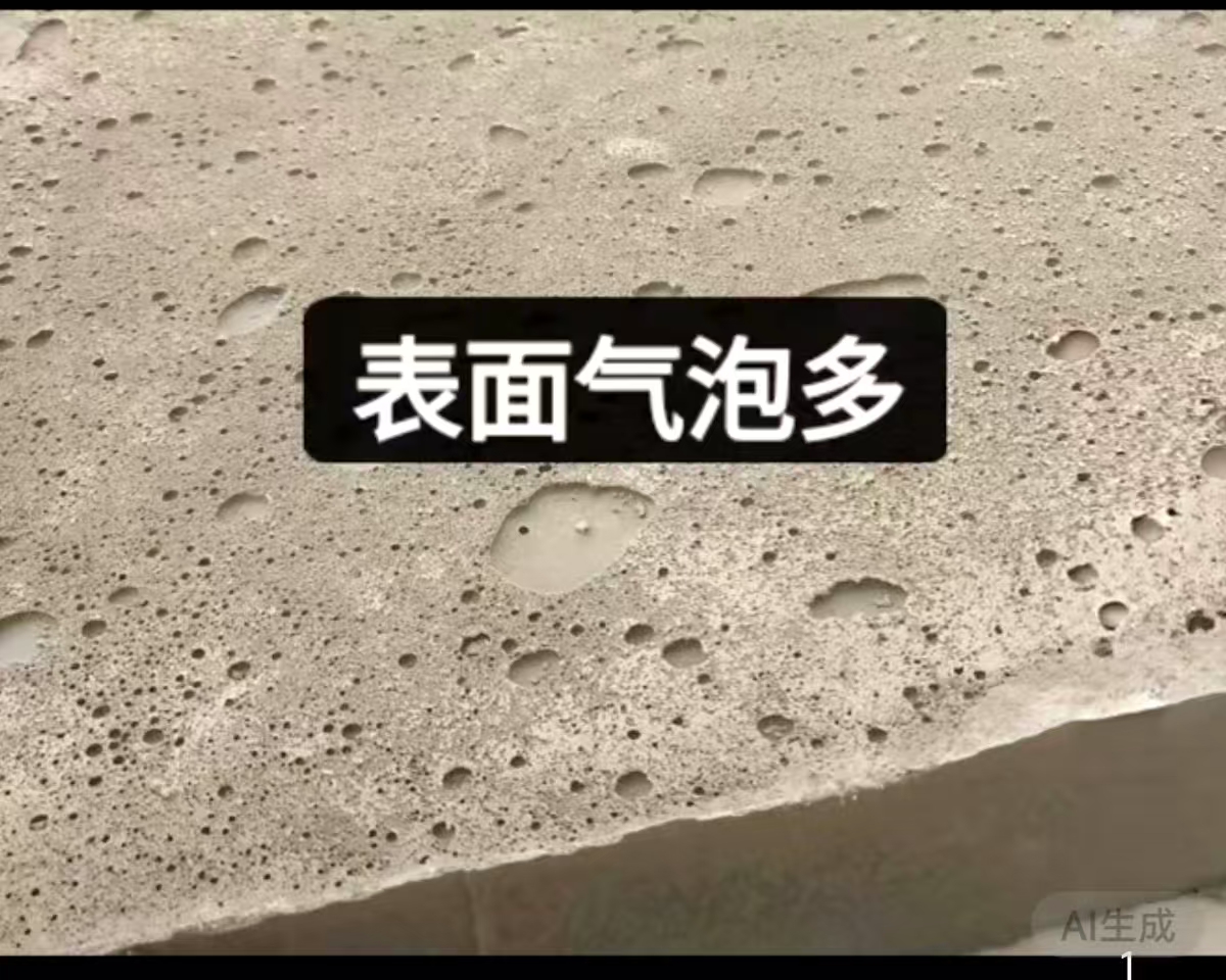 预制混凝土构件表面气泡的产生原因及预防措施!